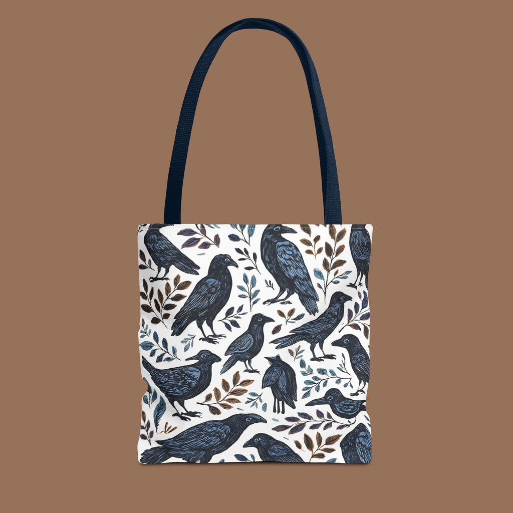 Nature-Inspired Tote Bag, Eco-Friendly Bag for Shopping, Beach, Travel, Gift for Bird Lovers, Floral Print Bag, Versatile Everyday Carry - YOUSTOMIZE