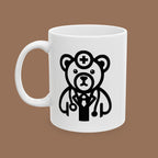 Cute Bear Design Ceramic Mug | Gift for Coffee Lovers, Personalized Mug, Animal Lover Gift, Cute Coffee Cup, Home Decor