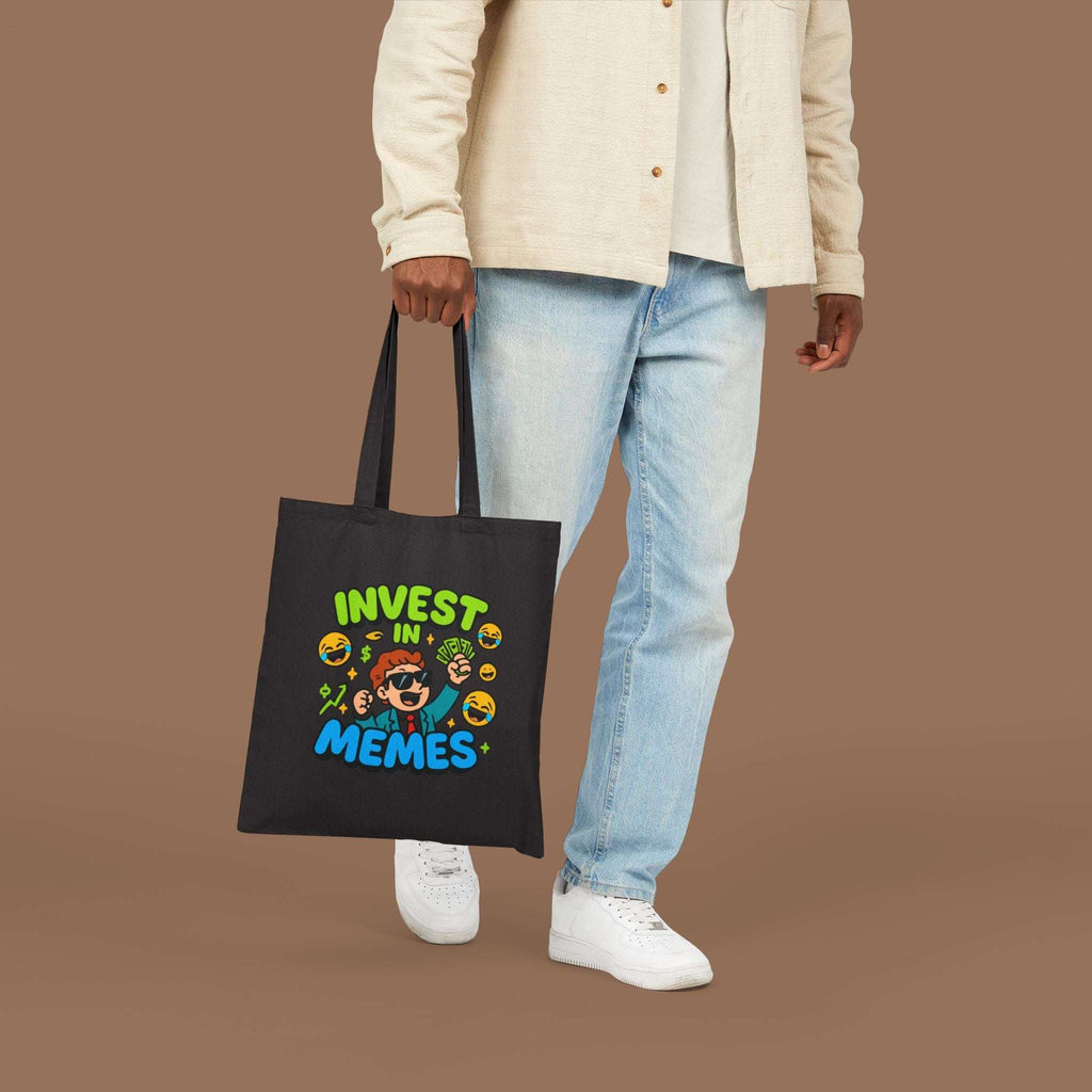 Funny Invest in Memes Tote Bag - YOUSTOMIZE