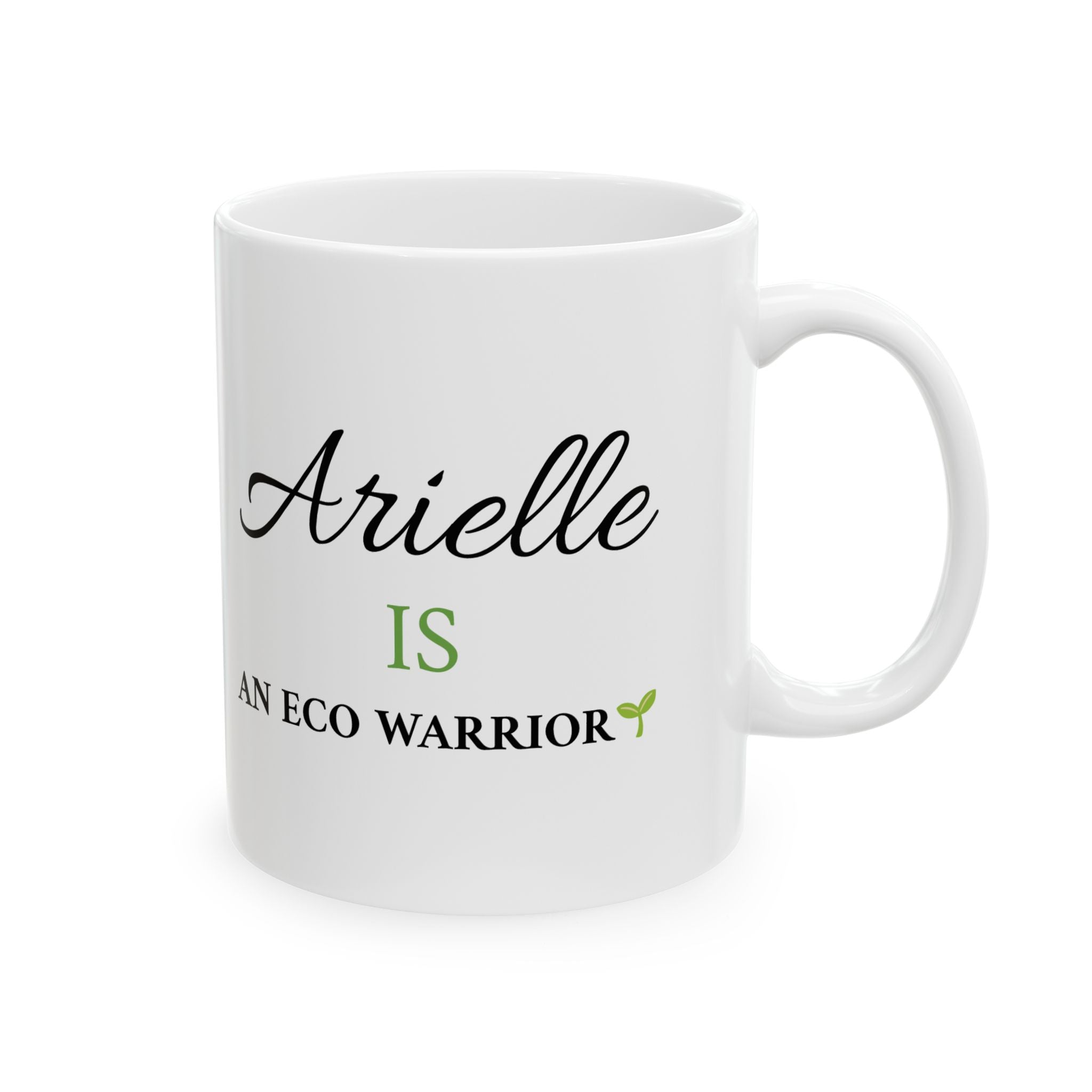 Eco Warrior Ceramic Mug, Nature lovers Product vendor