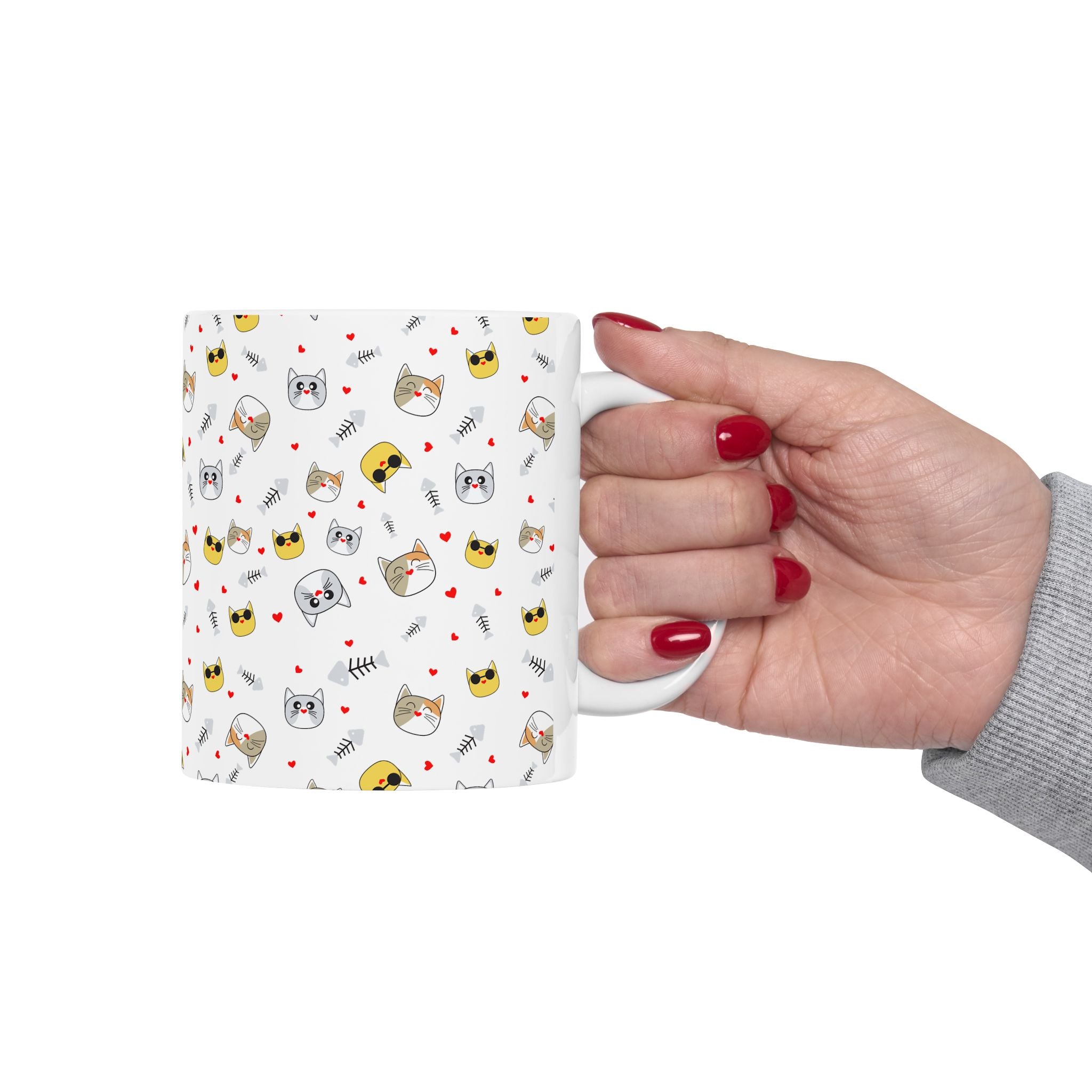 Cute Animal Pattern Ceramic Mug