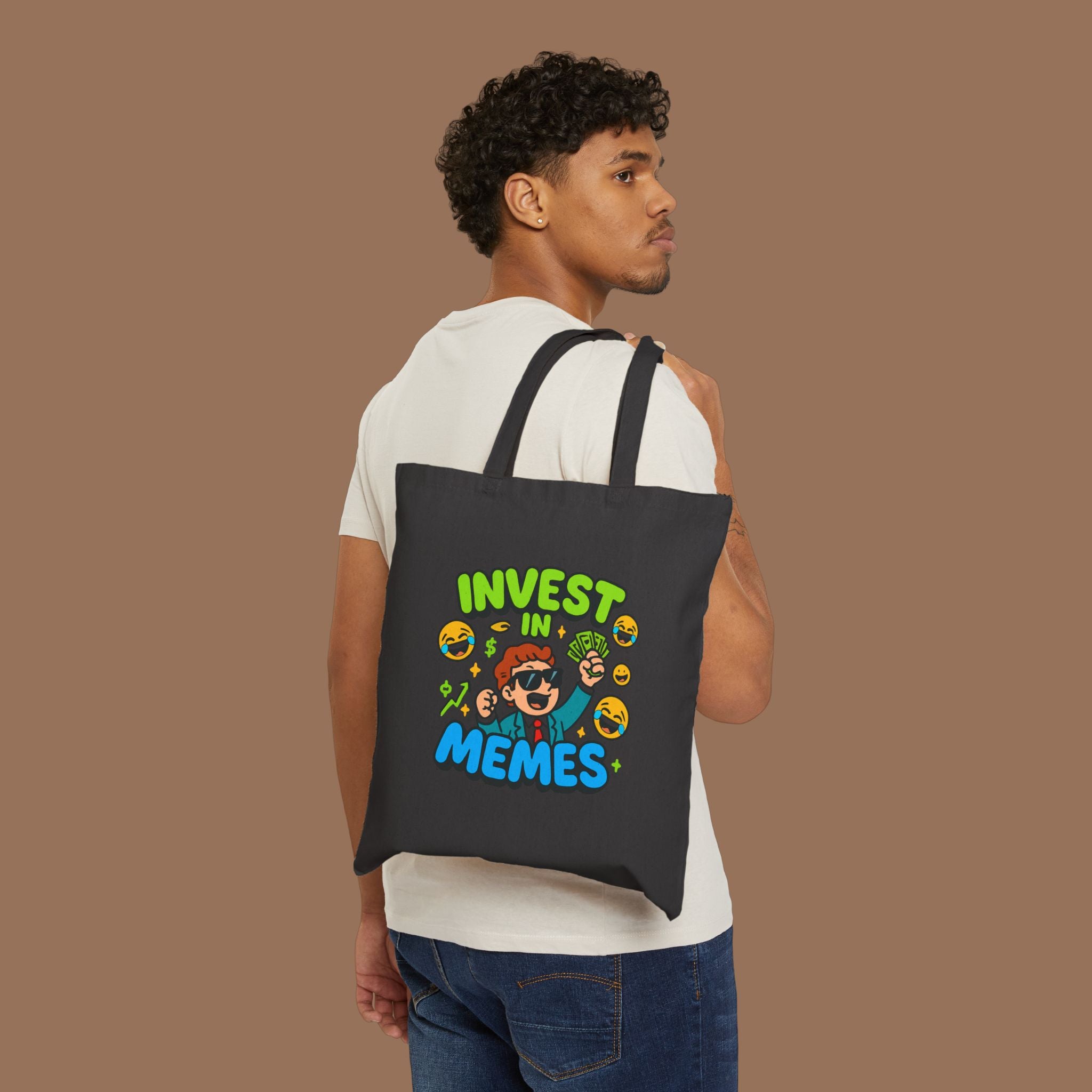 Funny Invest in Memes Tote Bag - YOUSTOMIZE