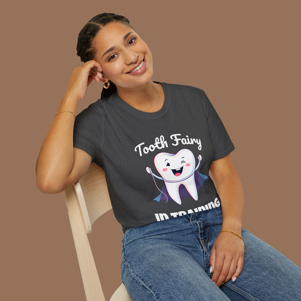 Tooth Fairy T-Shirt - Fun Gift for Dentist Humor, Ideal for Halloween, Birthdays - YOUSTOMIZE