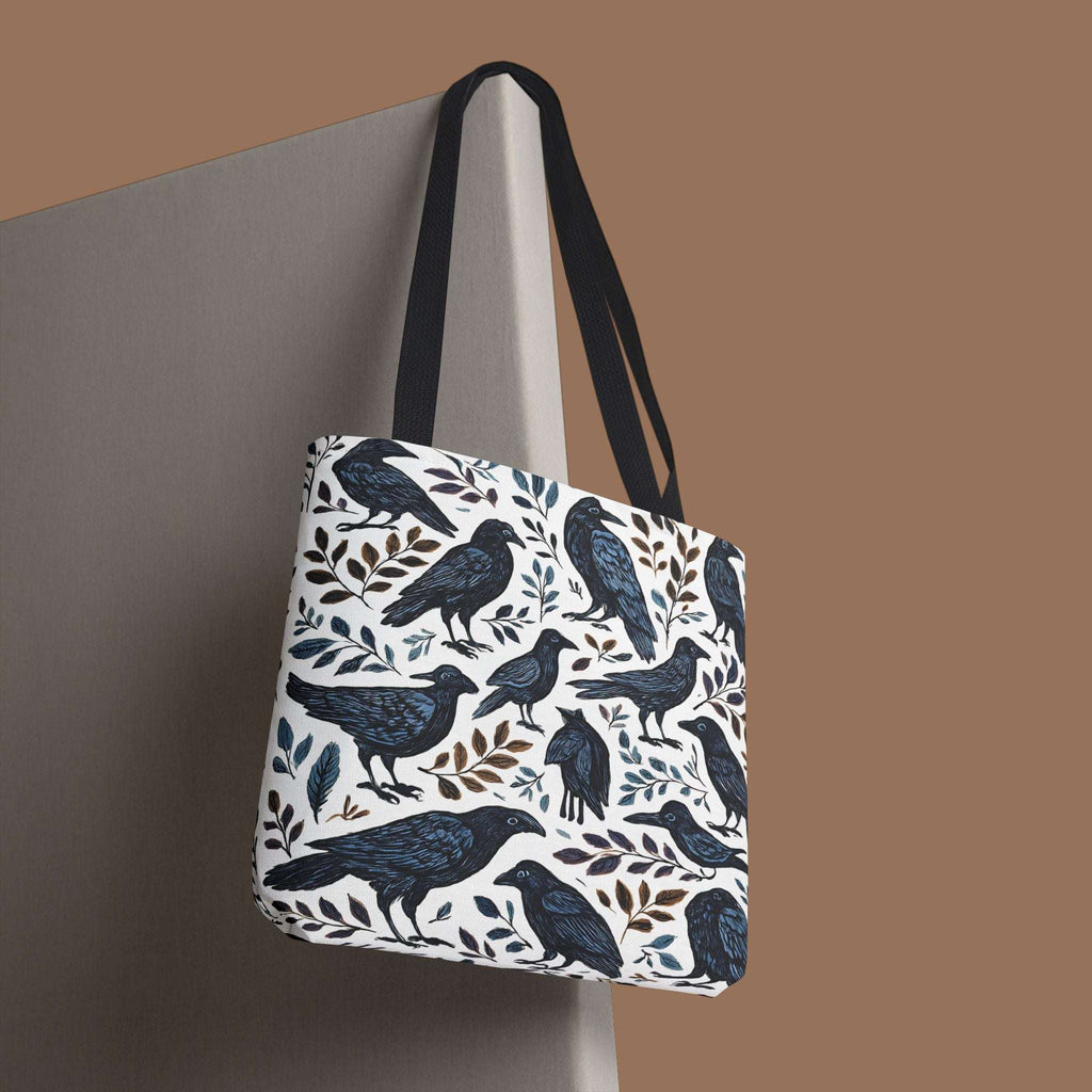 Nature-Inspired Tote Bag, Eco-Friendly Bag for Shopping, Beach, Travel, Gift for Bird Lovers, Floral Print Bag, Versatile Everyday Carry - YOUSTOMIZE