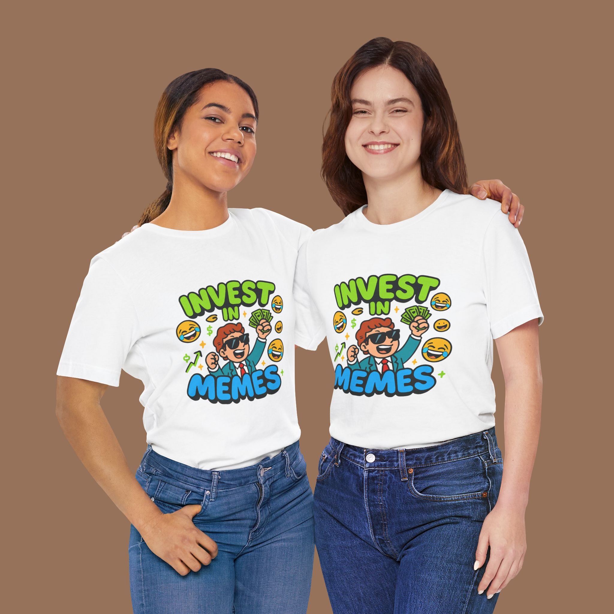 Meme Unisex Tee - Invest in Memes, Funny Shirt - YOUSTOMIZE