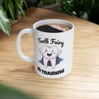 Whimsical Ceramic Mug for Creativity Enthusiasts, Perfect Gift for Friends, Coffee Lovers, Art Lovers, Fun Decor