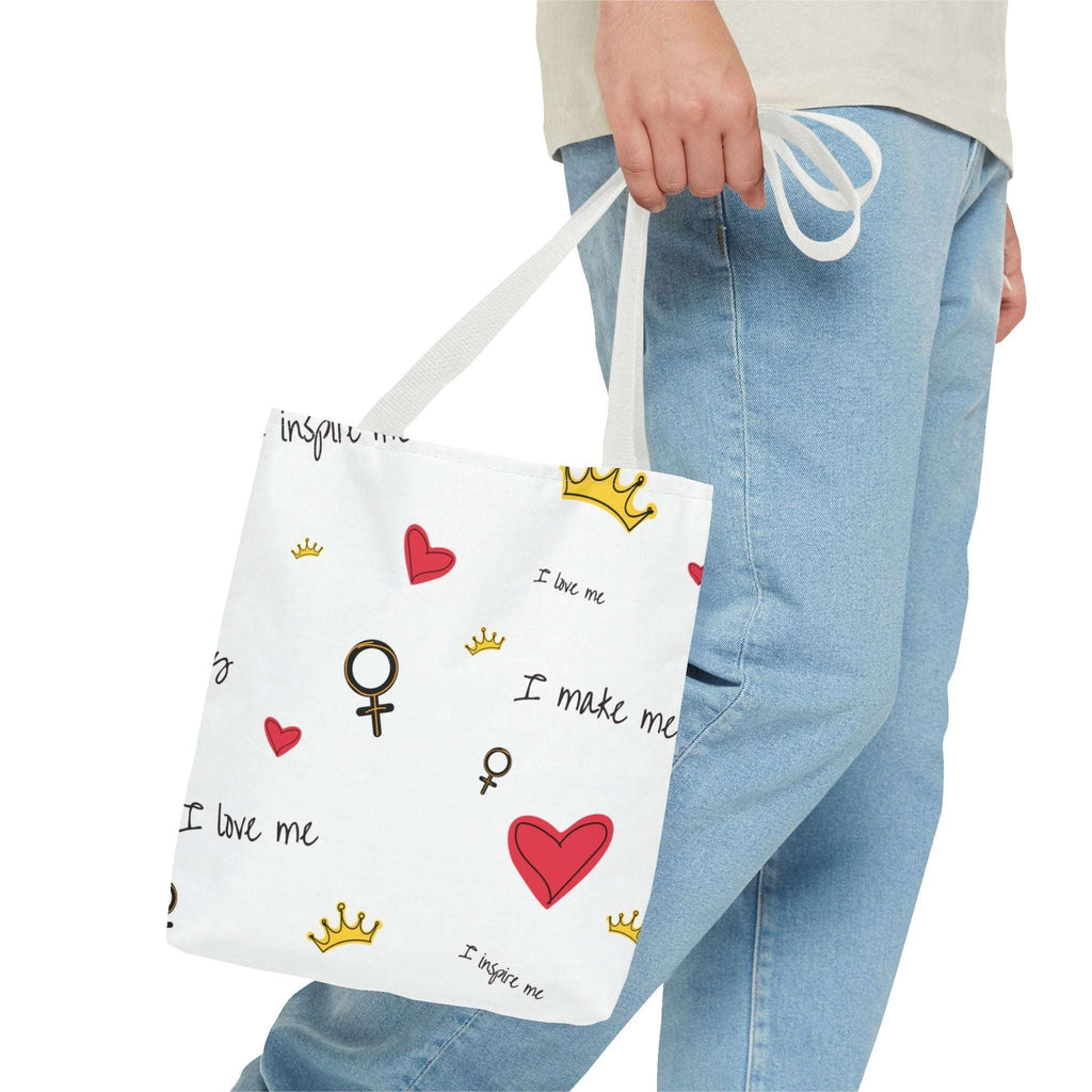 Inspirational Love Tote Bag | Self-Love & Empowerment Design Product vendor