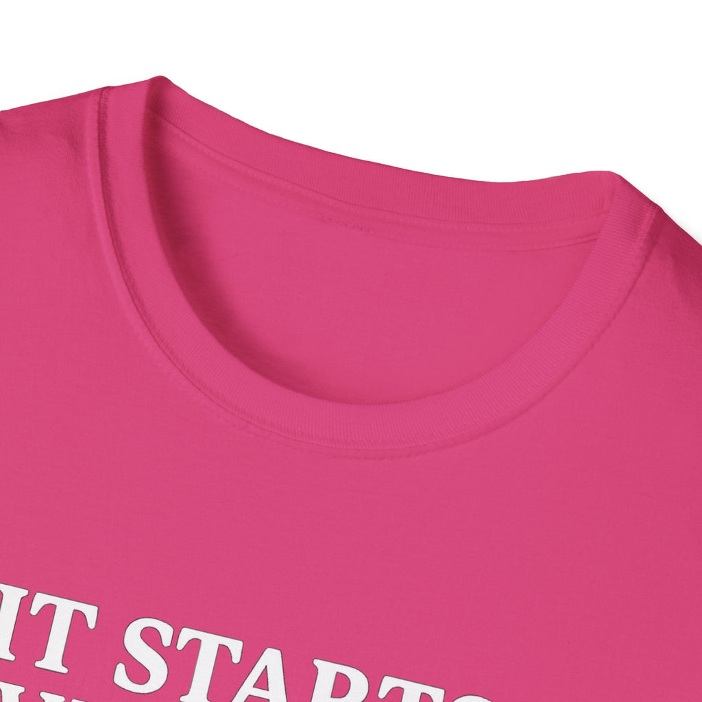 Inspirational Healthcare T-Shirt, Thank You for Choosing to Heal Shirt – Nurse Appreciation Gift – Doctor Gratitude T-shirt – It Starts With You – Minimalist Medical Design Product vendor