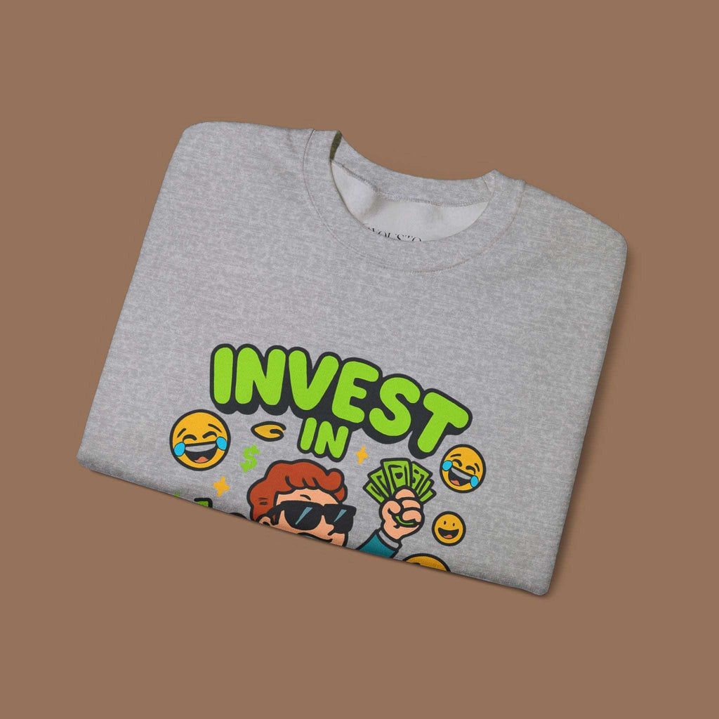 Unisex Sweatshirt - Funny Invest in Memes Design - YOUSTOMIZE