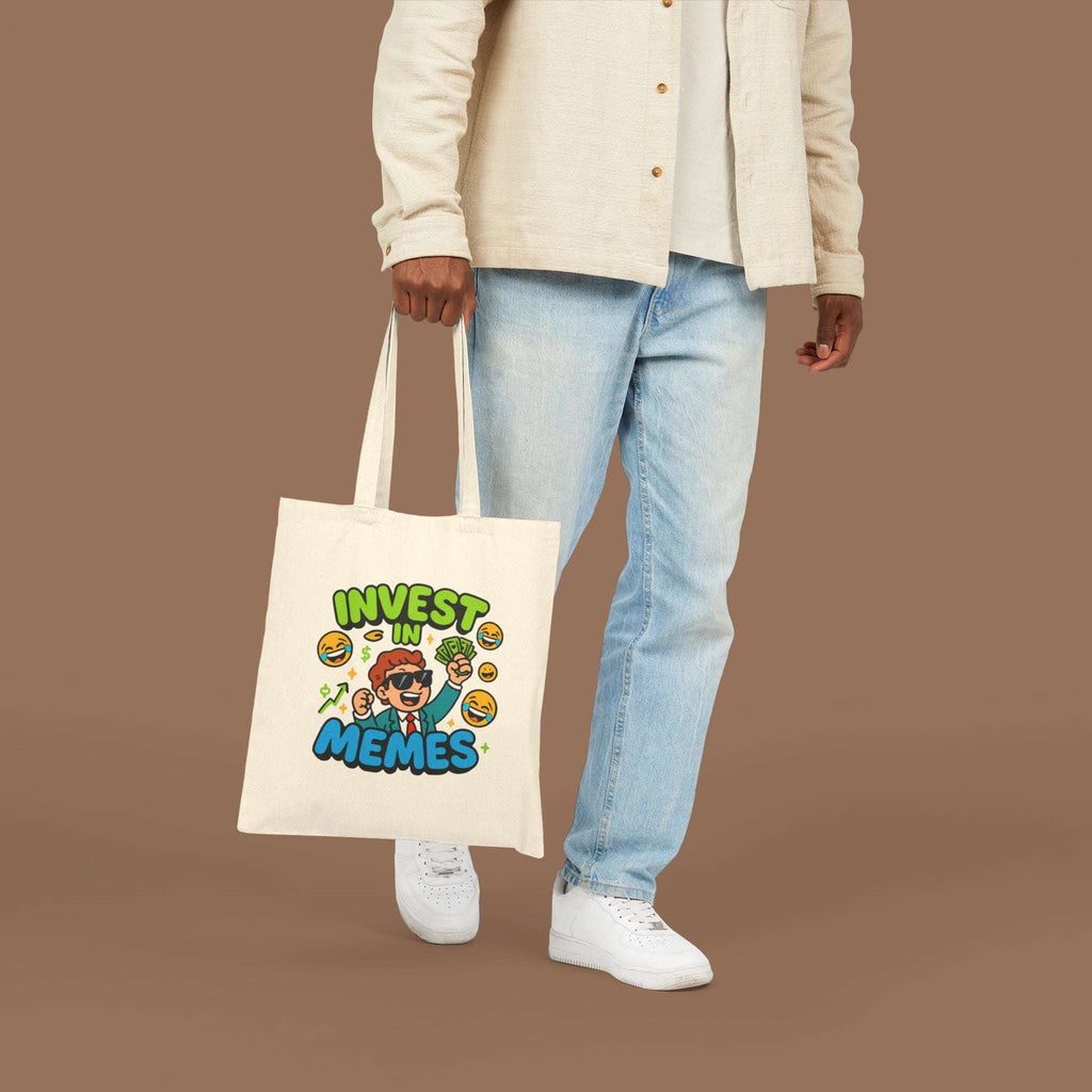 Funny Invest in Memes Tote Bag - YOUSTOMIZE