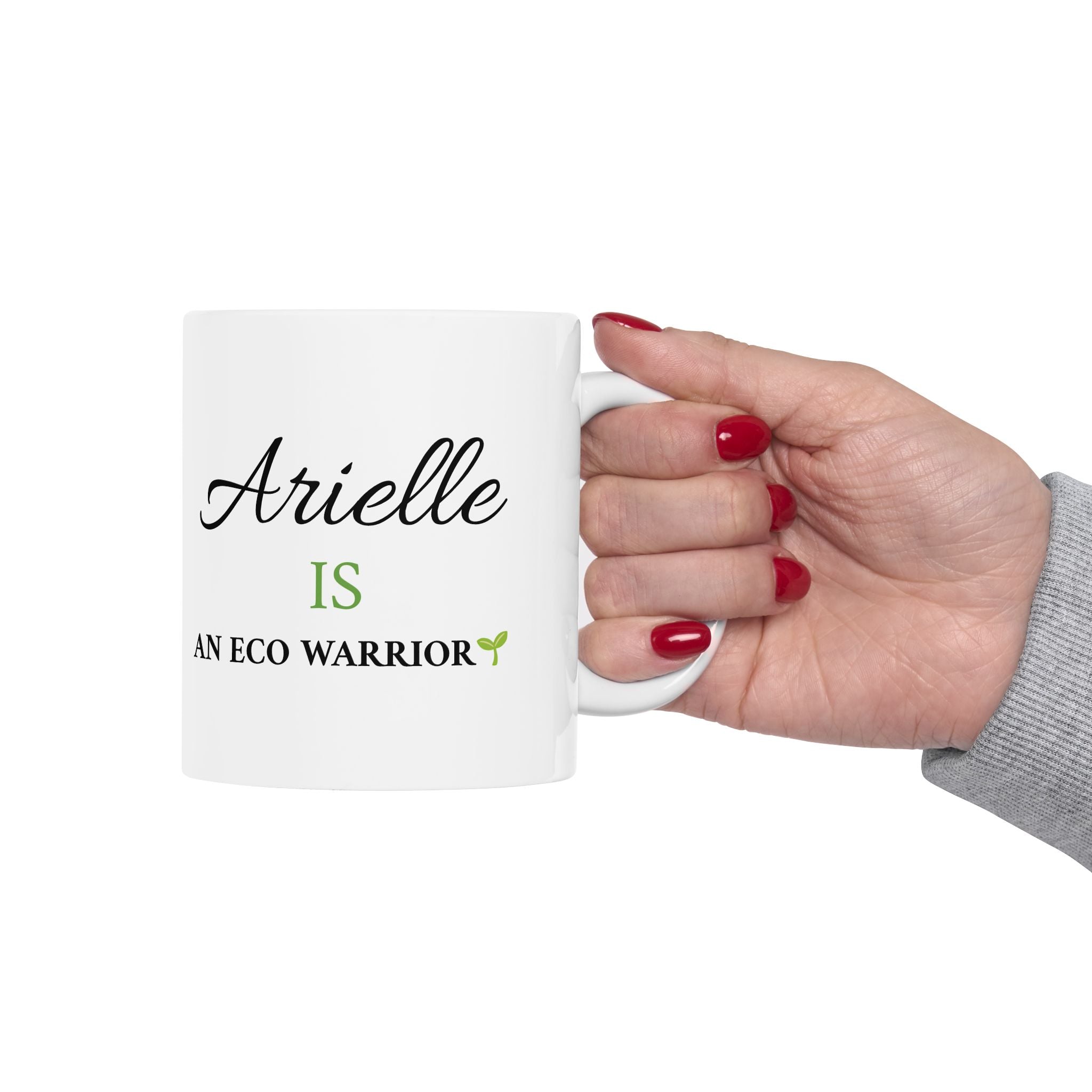 Eco Warrior Ceramic Mug, Nature lovers Product vendor