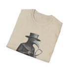 Vintage Plague Doctor T-Shirt - Funny Graphic Tee for Medical Professionals and Halloween Costume - Unisex Casual Wear Product vendor