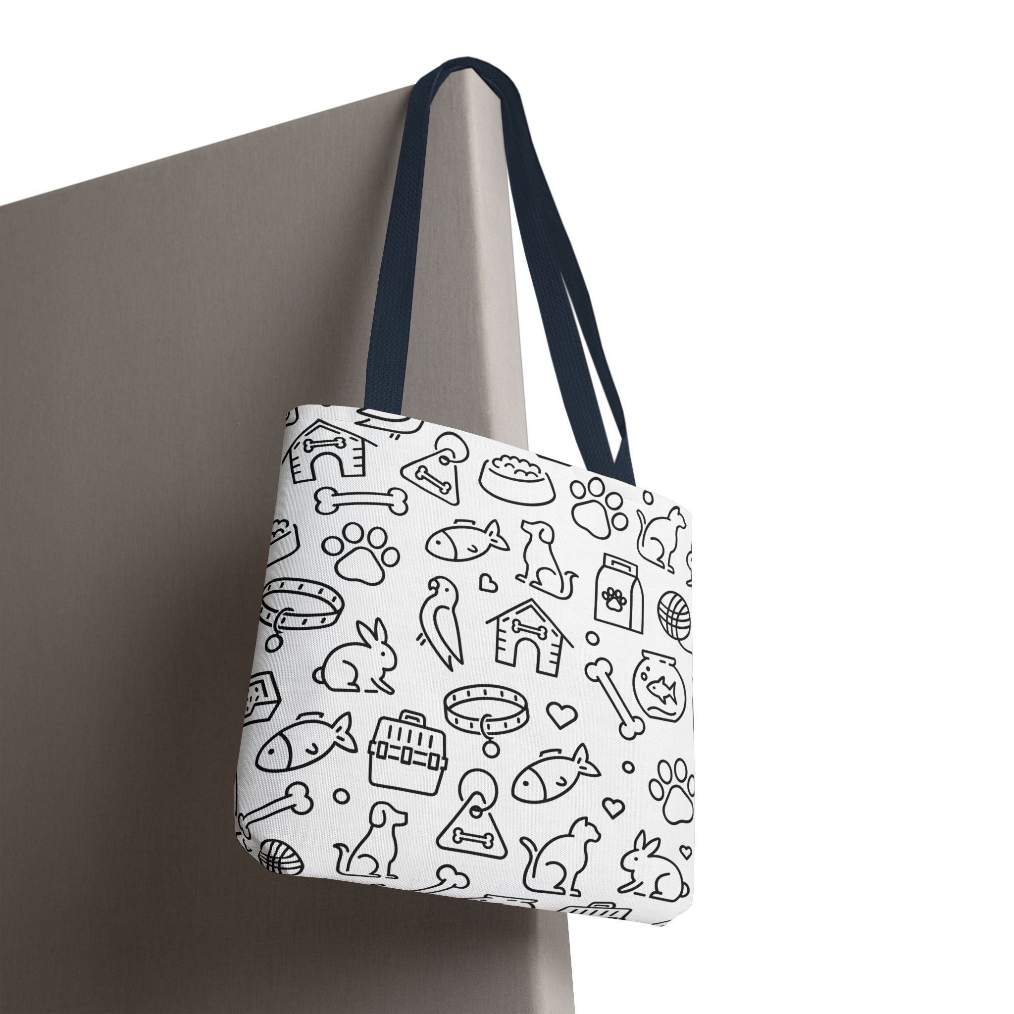 Pet Lover's All-Over Print Tote Bag - Fun Animal Design