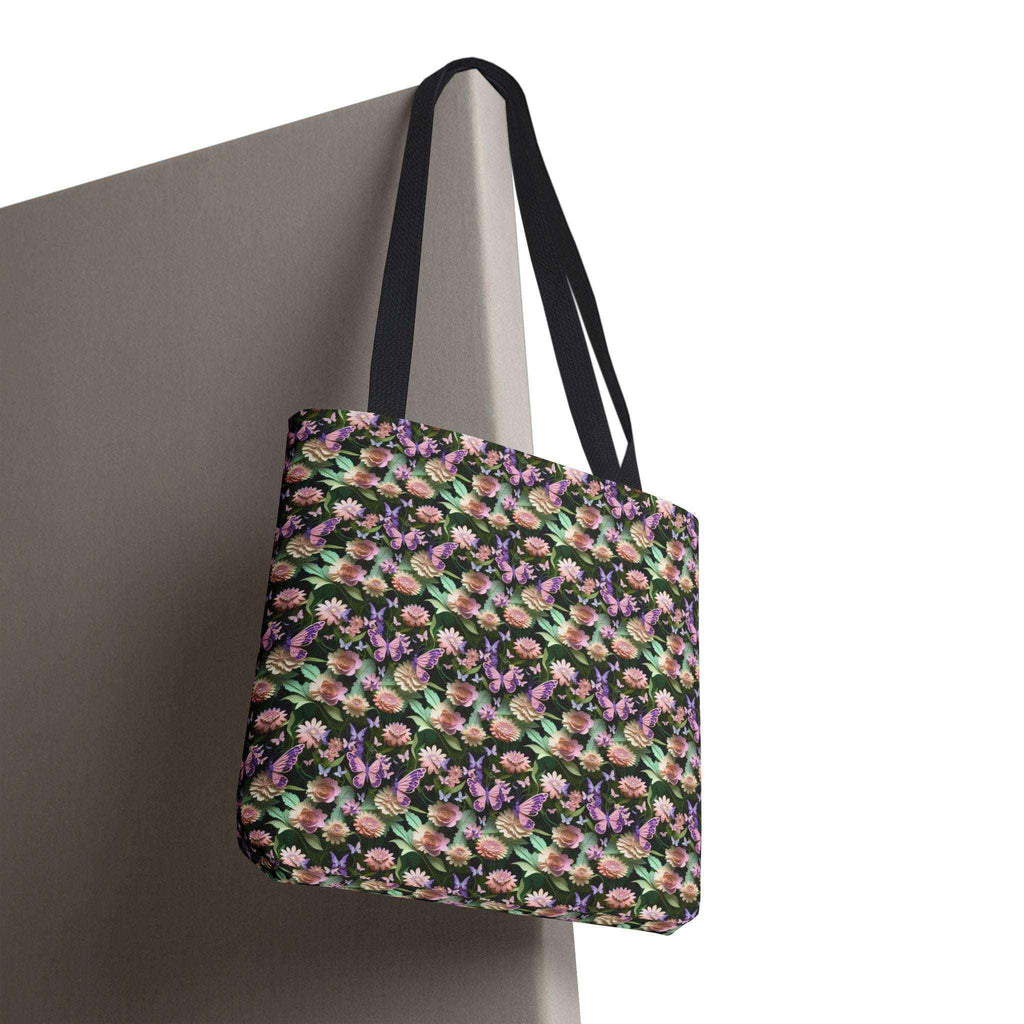 Floral Pattern Tote Bag - Stylish Eco-Friendly Accessory for Everyday Use