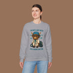 Funny Riding Doctor Sweatshirt, Unisex Crewneck, Gift for Vet Lovers, Animal Lover Apparel, Cozy Casual Wear Product vendor
