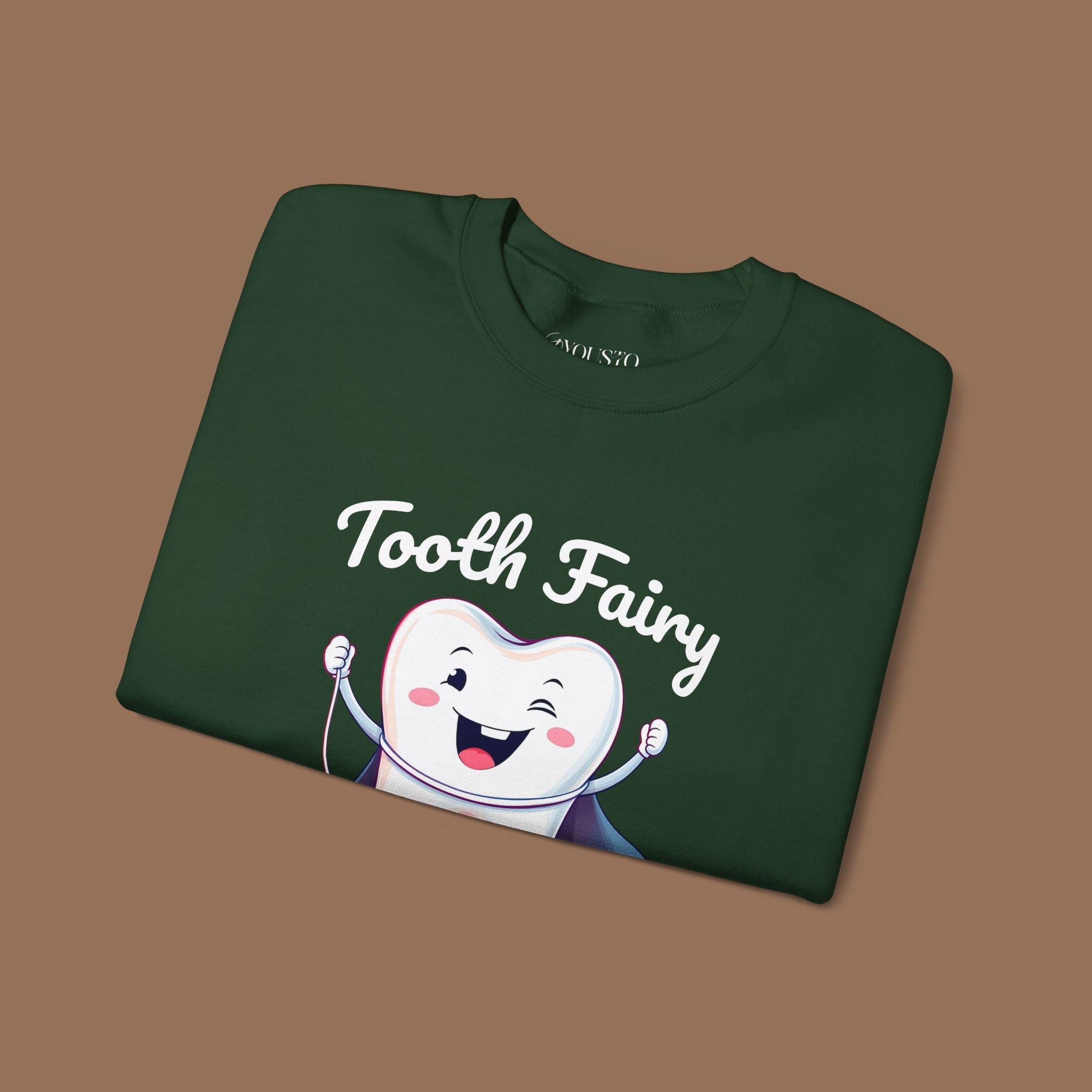 Tooth Fairy Sweatshirt - Fun Gift for Dentist Humor, Ideal for Halloween, Birthdays, Cozy Wear, Family Activities Product vendor