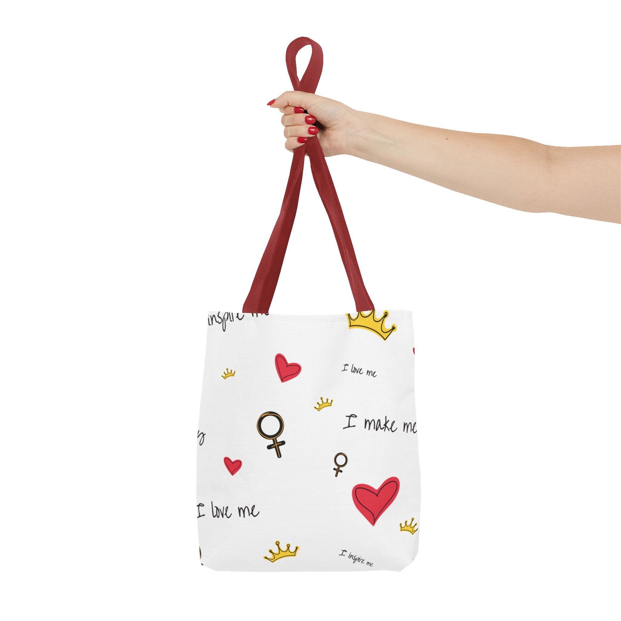 Inspirational Love Tote Bag | Self-Love & Empowerment Design Product vendor