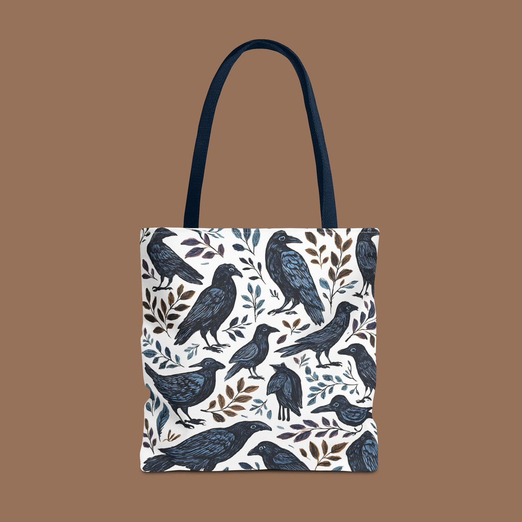 Nature-Inspired Tote Bag, Eco-Friendly Bag for Shopping, Beach, Travel, Gift for Bird Lovers, Floral Print Bag, Versatile Everyday Carry - YOUSTOMIZE