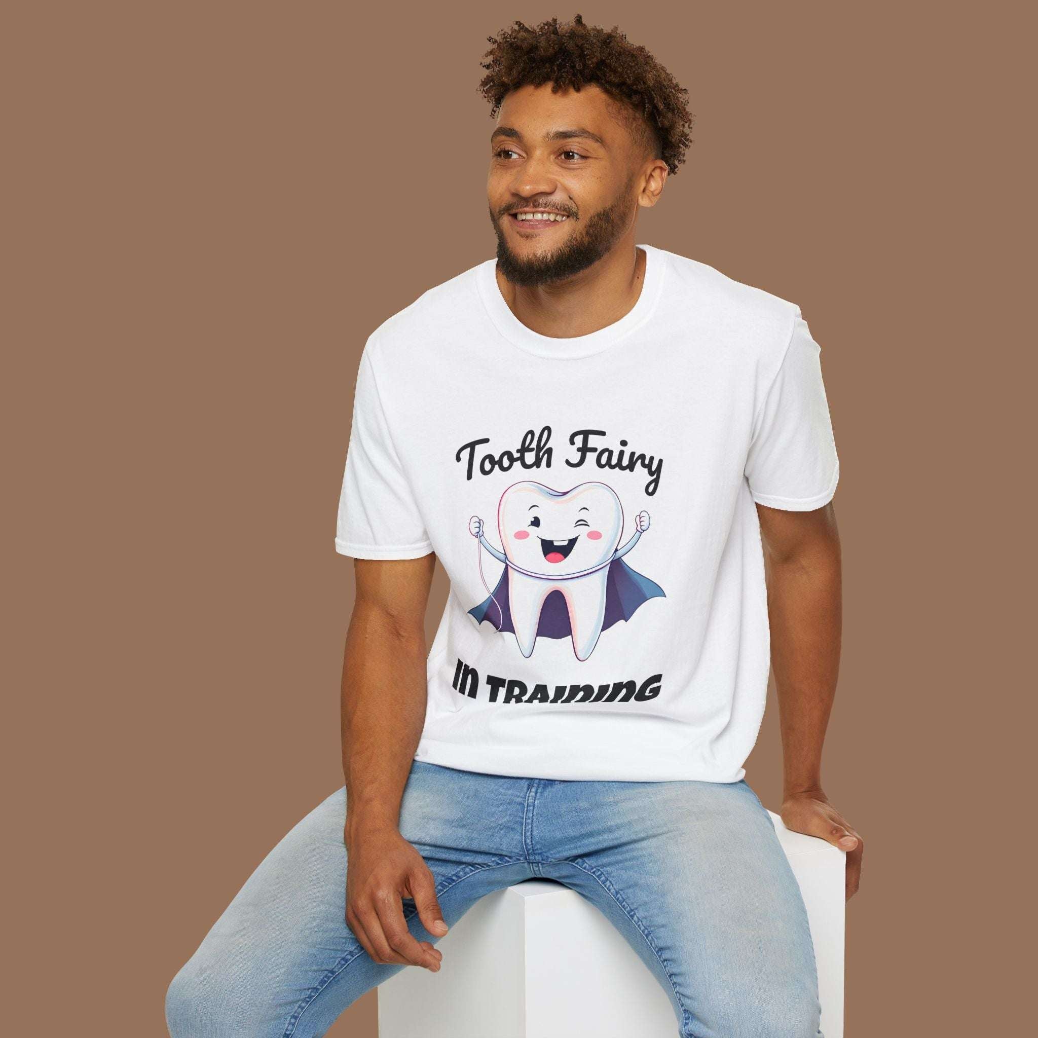 Tooth Fairy T-Shirt - Fun Gift for Dentist Humor, Ideal for Halloween, Birthdays - YOUSTOMIZE