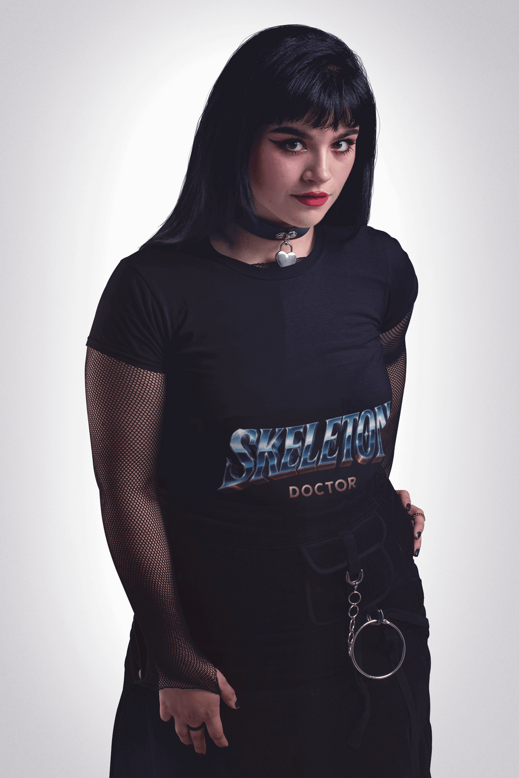 Skeleton Doctor Unisex Softstyle T-Shirt | Fun Halloween Tee, Cute Gift for Medical Professionals, Skeleton Shirt, Spooky Product vendor