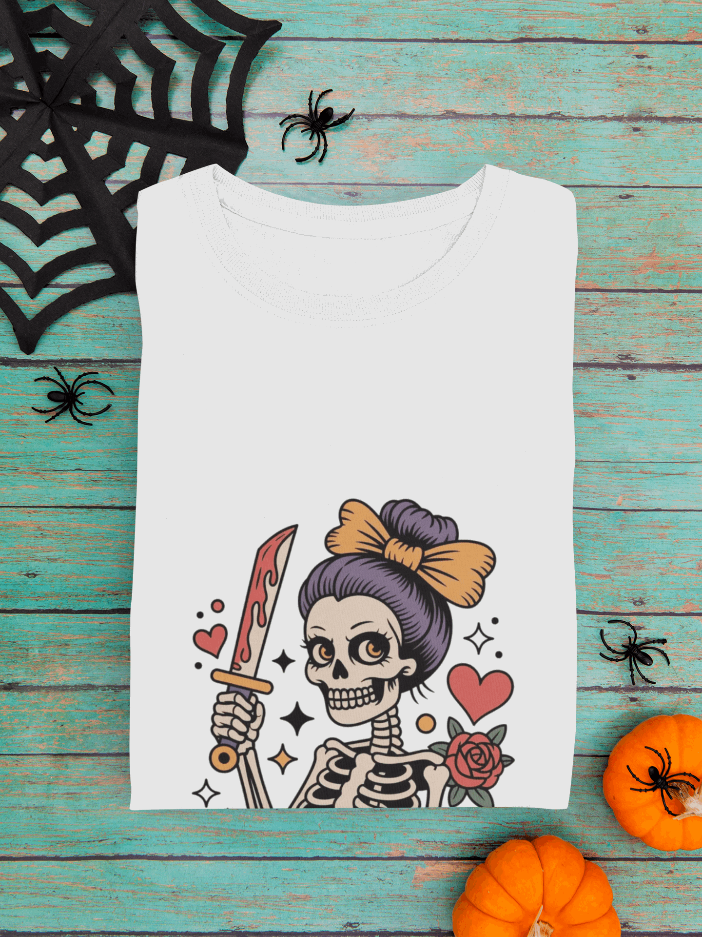 Level Up Skeleton Graphic Unisex Softstyle T-Shirt, Cute Halloween Tee, Gift for Gamers, Spooky Season Apparel, Goth Fashion Product vendor
