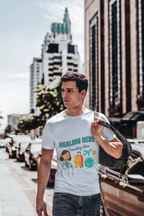 Travel-Inspired Healthcare T-Shirt, Best Doctor Gift, Travel Nurse Apparel, Healing Here Tee, Unisex Graphic Shirt, Vacation Outfit Product vendor