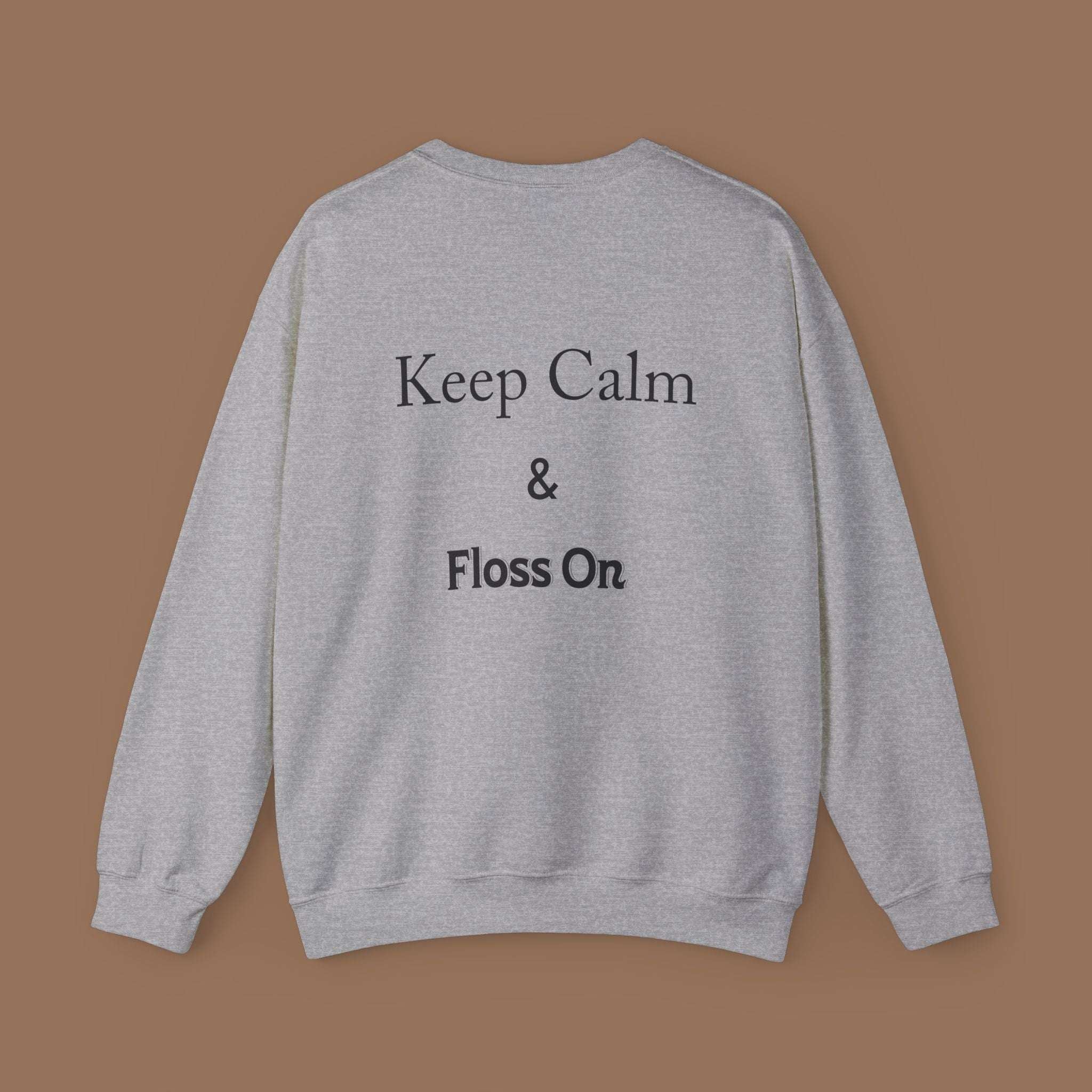 Tooth Fairy Crewneck Sweatshirt - Fun Dental Gift for Kids, Halloween Costume, Cozy Gift for Dentists, Floss On! - YOUSTOMIZE
