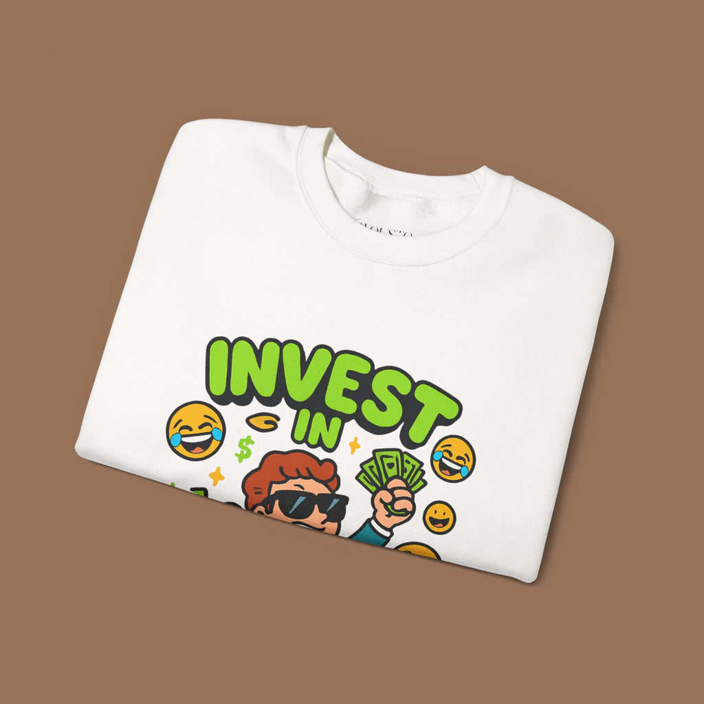 Unisex Sweatshirt - Funny Invest in Memes Design - YOUSTOMIZE