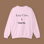 Tooth Fairy Crewneck Sweatshirt - Fun Dental Gift for Kids, Halloween Costume, Cozy Gift for Dentists, Floss On! - YOUSTOMIZE