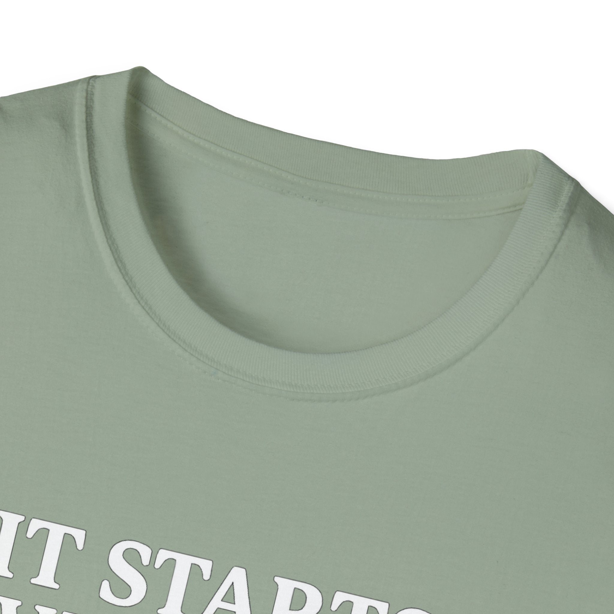 Inspirational Healthcare T-Shirt, Thank You for Choosing to Heal Shirt – Nurse Appreciation Gift – Doctor Gratitude T-shirt – It Starts With You – Minimalist Medical Design Product vendor