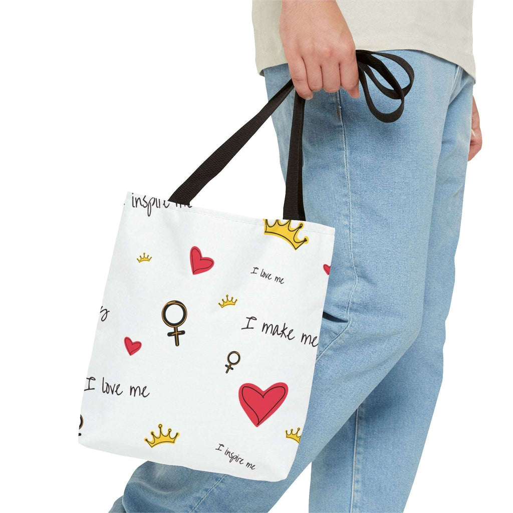 Inspirational Love Tote Bag | Self-Love & Empowerment Design Product vendor