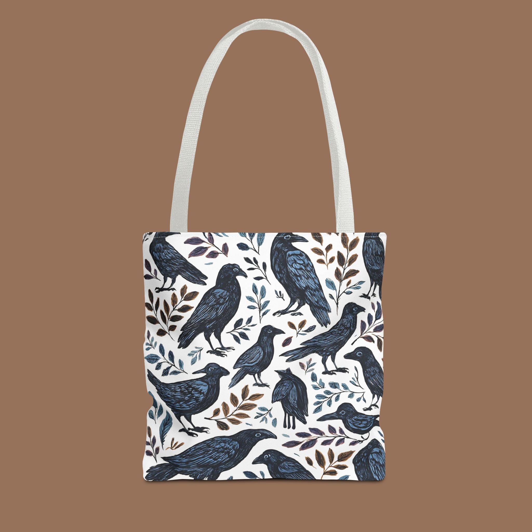 Nature-Inspired Tote Bag, Eco-Friendly Bag for Shopping, Beach, Travel, Gift for Bird Lovers, Floral Print Bag, Versatile Everyday Carry - YOUSTOMIZE
