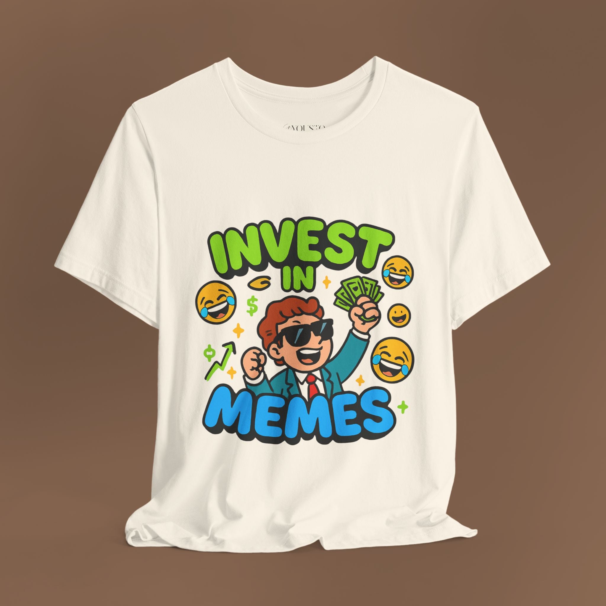 Meme Unisex Tee - Invest in Memes, Funny Shirt - YOUSTOMIZE