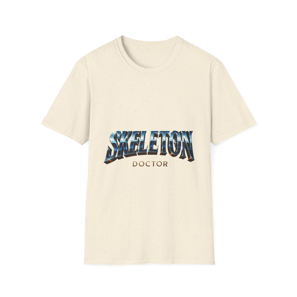 Skeleton Doctor Unisex Softstyle T-Shirt | Fun Halloween Tee, Cute Gift for Medical Professionals, Skeleton Shirt, Spooky Product vendor