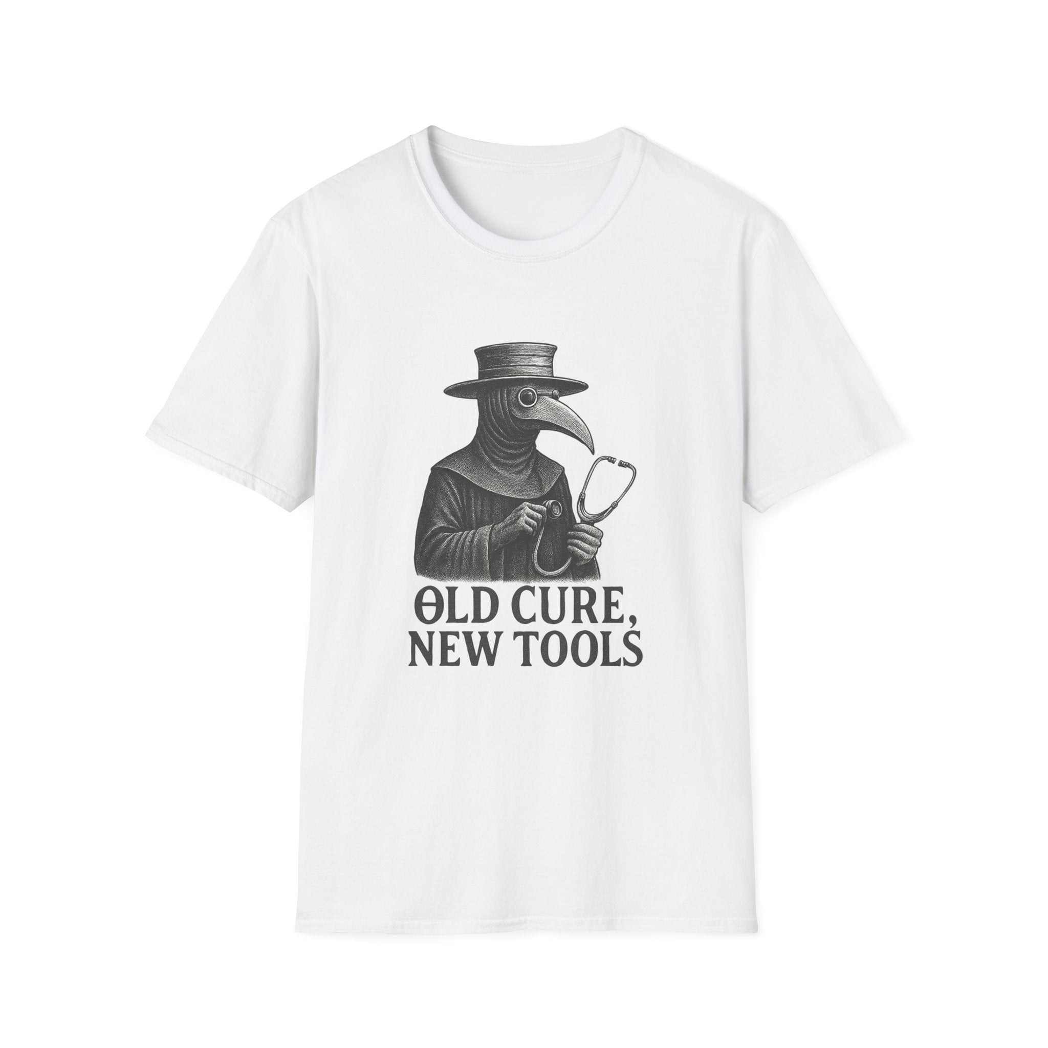Vintage Plague Doctor T-Shirt - Funny Graphic Tee for Medical Professionals and Halloween Costume - Unisex Casual Wear Product vendor
