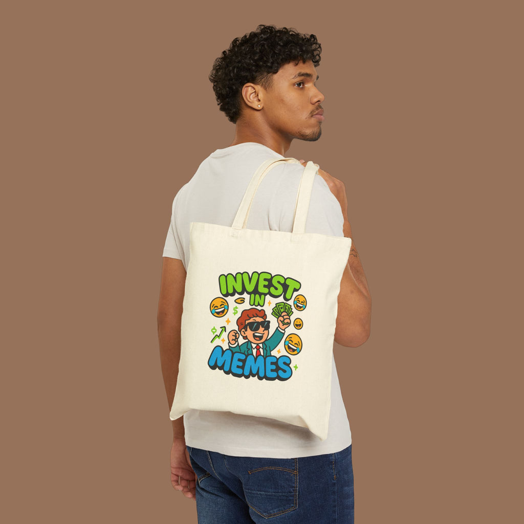 Funny Invest in Memes Tote Bag - YOUSTOMIZE