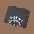 Cavity Crushers Crewneck Sweatshirt - Fun Dental Gift, Unisex Sweatshirt, Cute Graphic Pullover, Perfect for Kids and Adults Product vendor