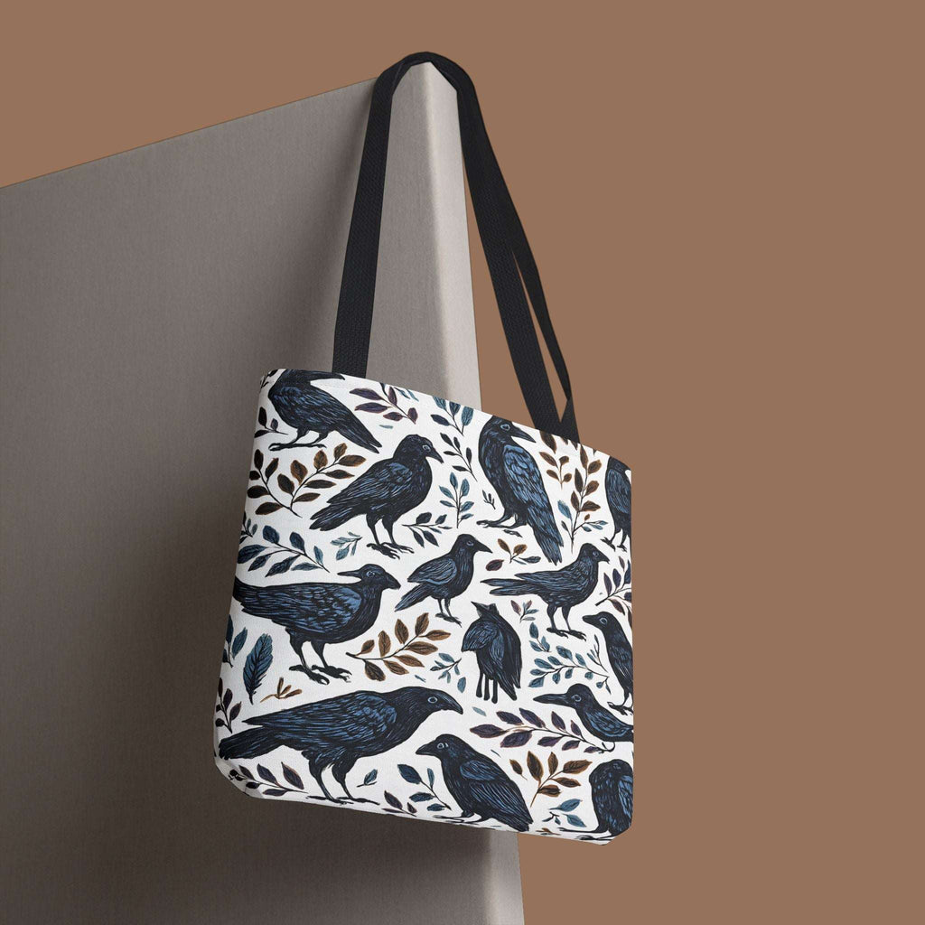 Nature-Inspired Tote Bag, Eco-Friendly Bag for Shopping, Beach, Travel, Gift for Bird Lovers, Floral Print Bag, Versatile Everyday Carry - YOUSTOMIZE