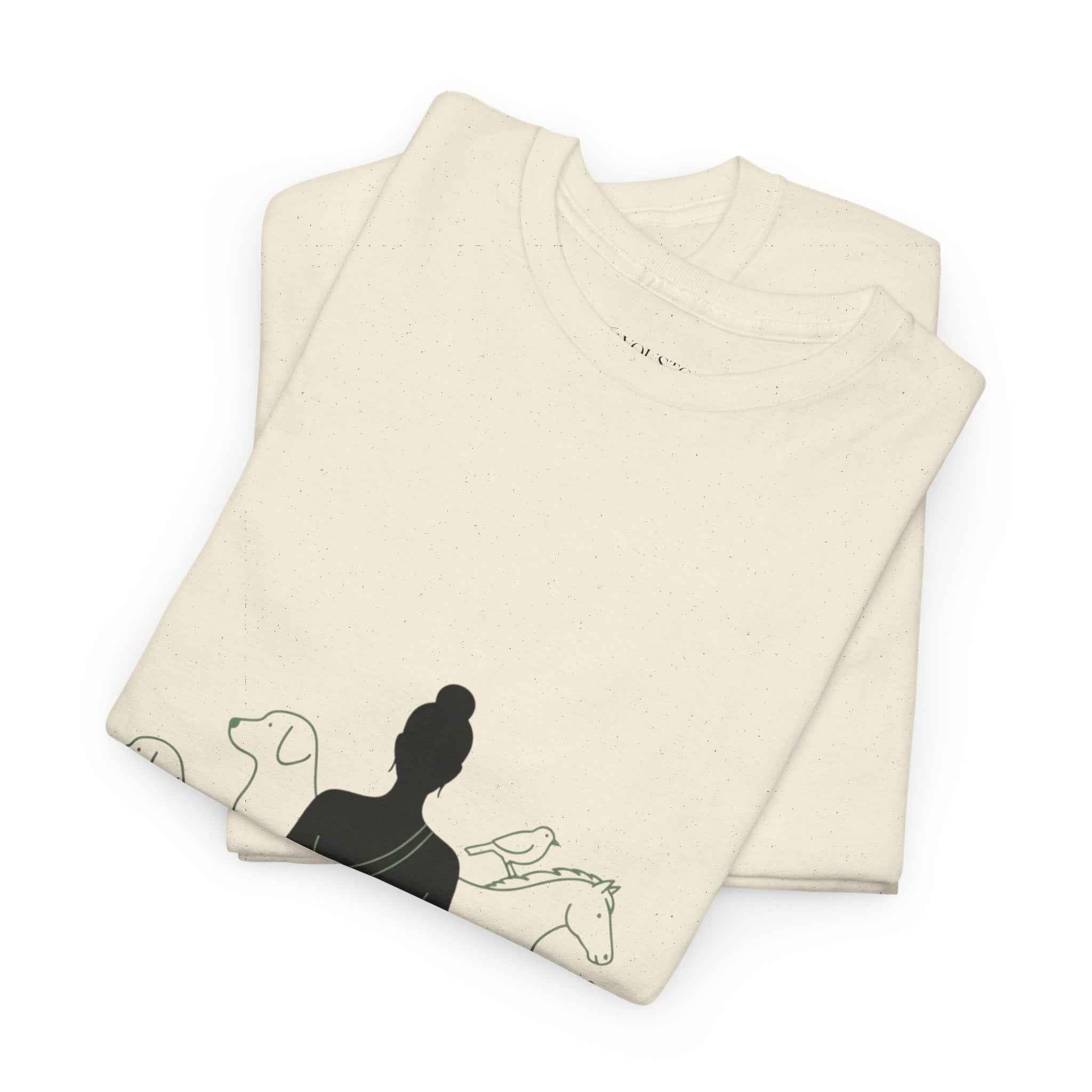 Mindful Pet Lover Tee - One Paw at a Time