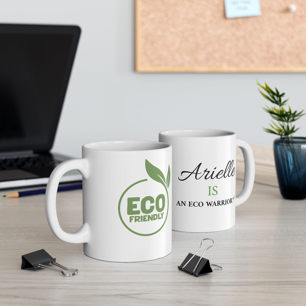 Eco Warrior Ceramic Mug, Nature lovers Product vendor