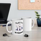 Whimsical Ceramic Mug for Creativity Enthusiasts, Perfect Gift for Friends, Coffee Lovers, Art Lovers, Fun Decor