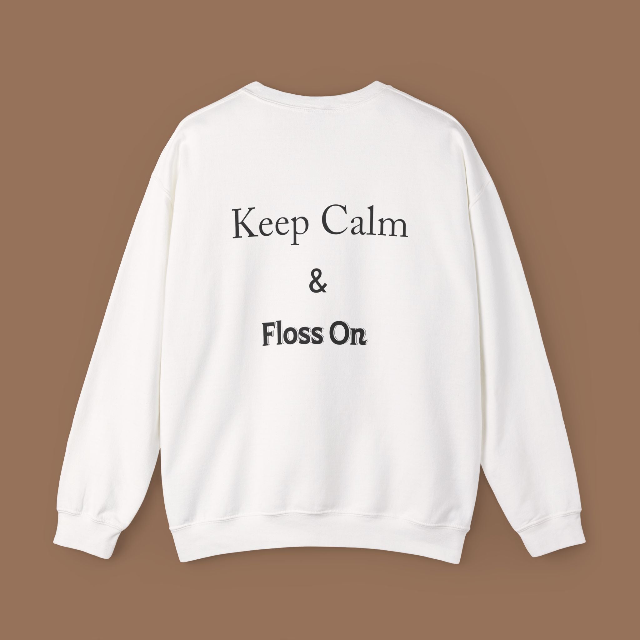 Tooth Fairy Crewneck Sweatshirt - Fun Dental Gift for Kids, Halloween Costume, Cozy Gift for Dentists, Floss On! - YOUSTOMIZE