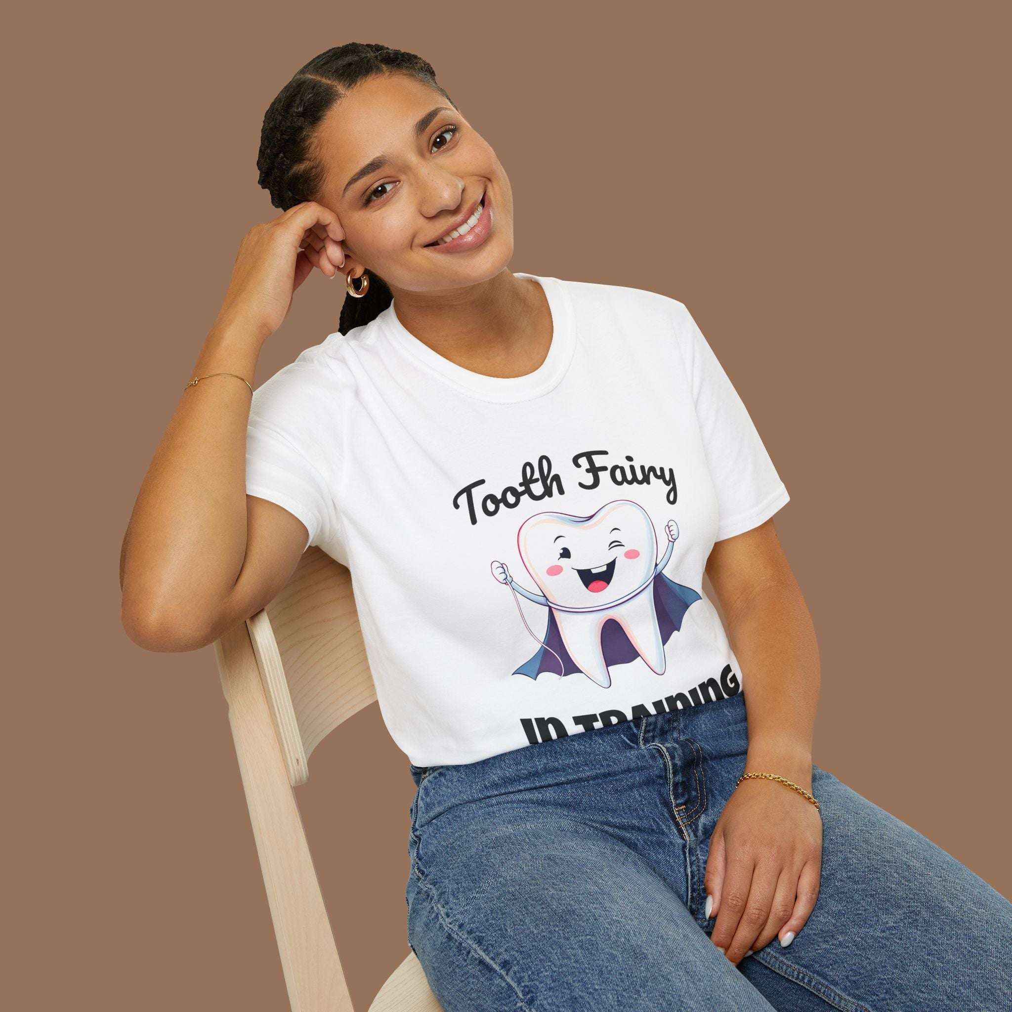 Tooth Fairy T-Shirt - Fun Gift for Dentist Humor, Ideal for Halloween, Birthdays - YOUSTOMIZE