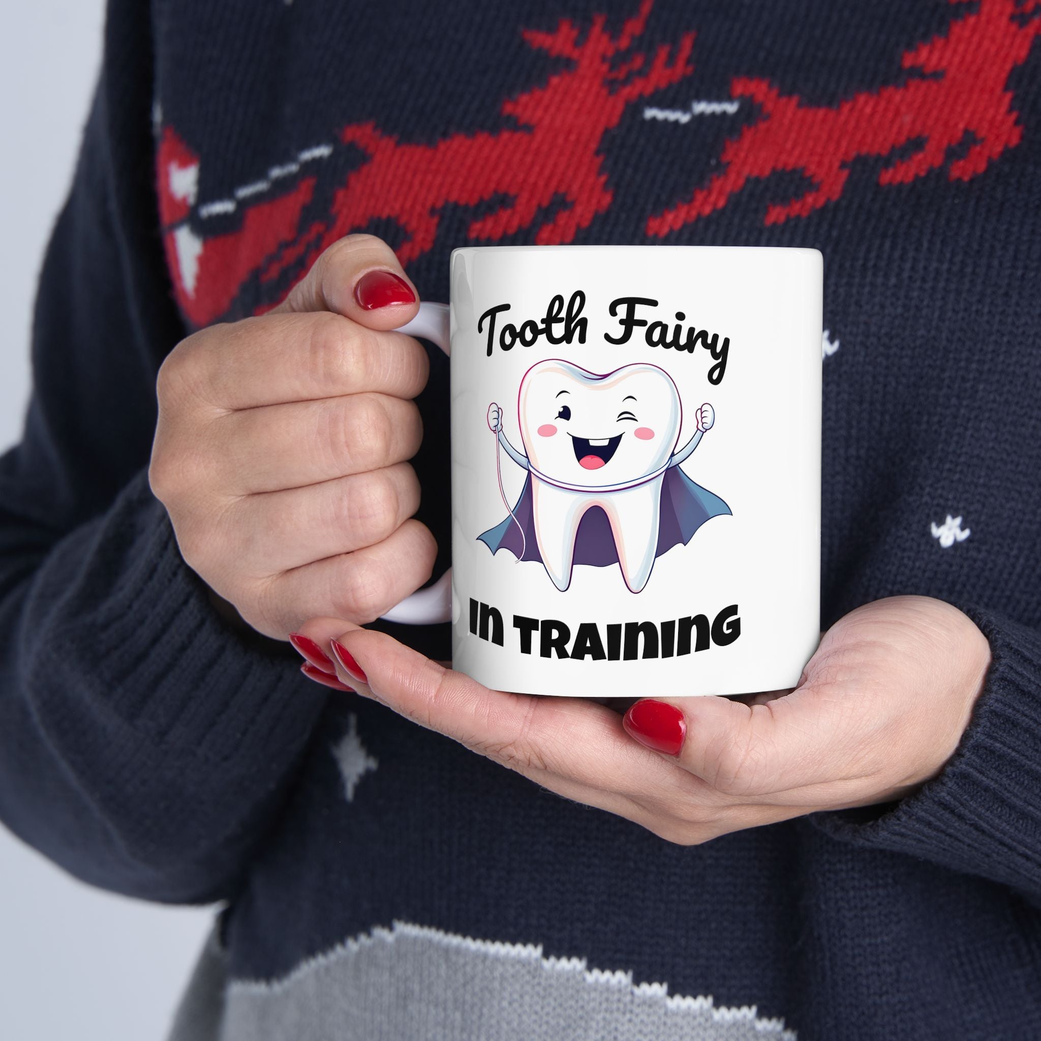 Whimsical Ceramic Mug for Creativity Enthusiasts, Perfect Gift for Friends, Coffee Lovers, Art Lovers, Fun Decor
