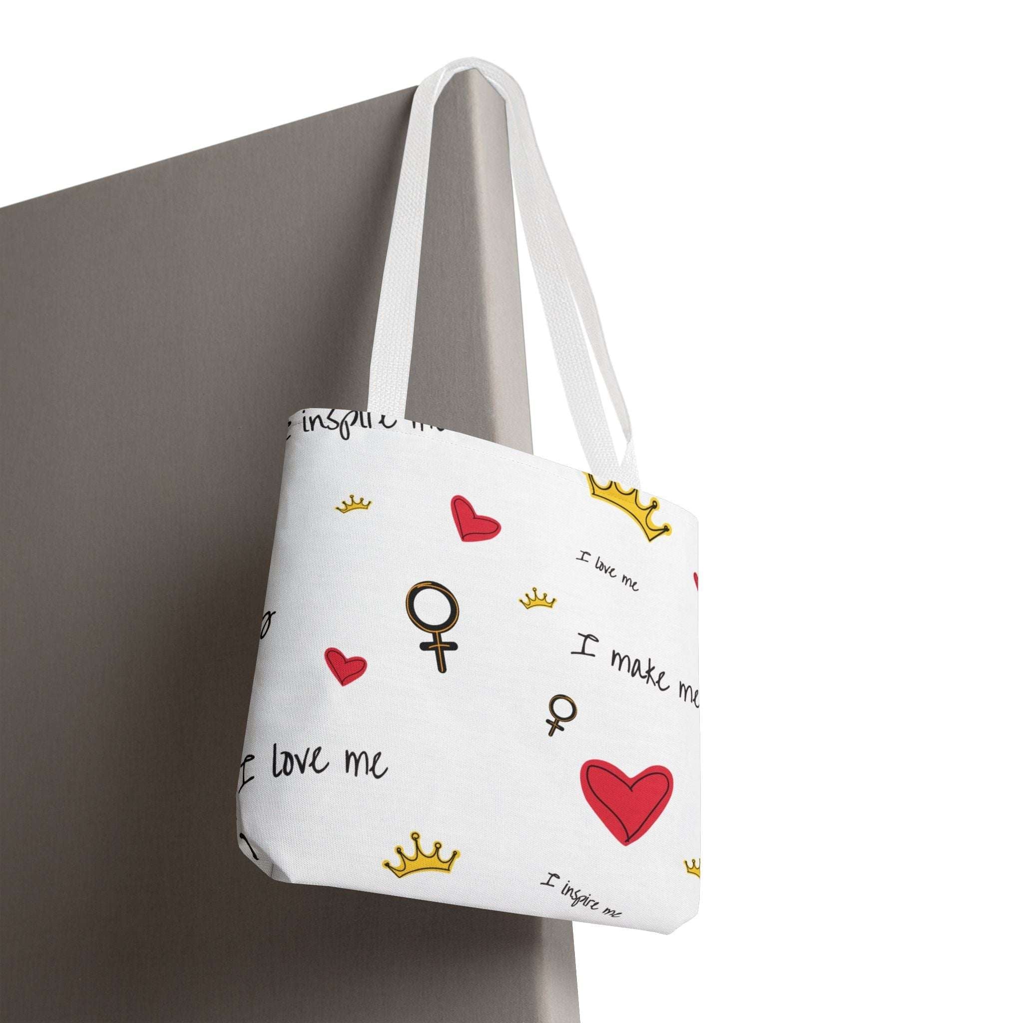 Inspirational Love Tote Bag | Self-Love & Empowerment Design Product vendor