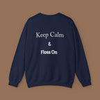 Tooth Fairy Crewneck Sweatshirt - Fun Dental Gift for Kids, Halloween Costume, Cozy Gift for Dentists, Floss On! - YOUSTOMIZE