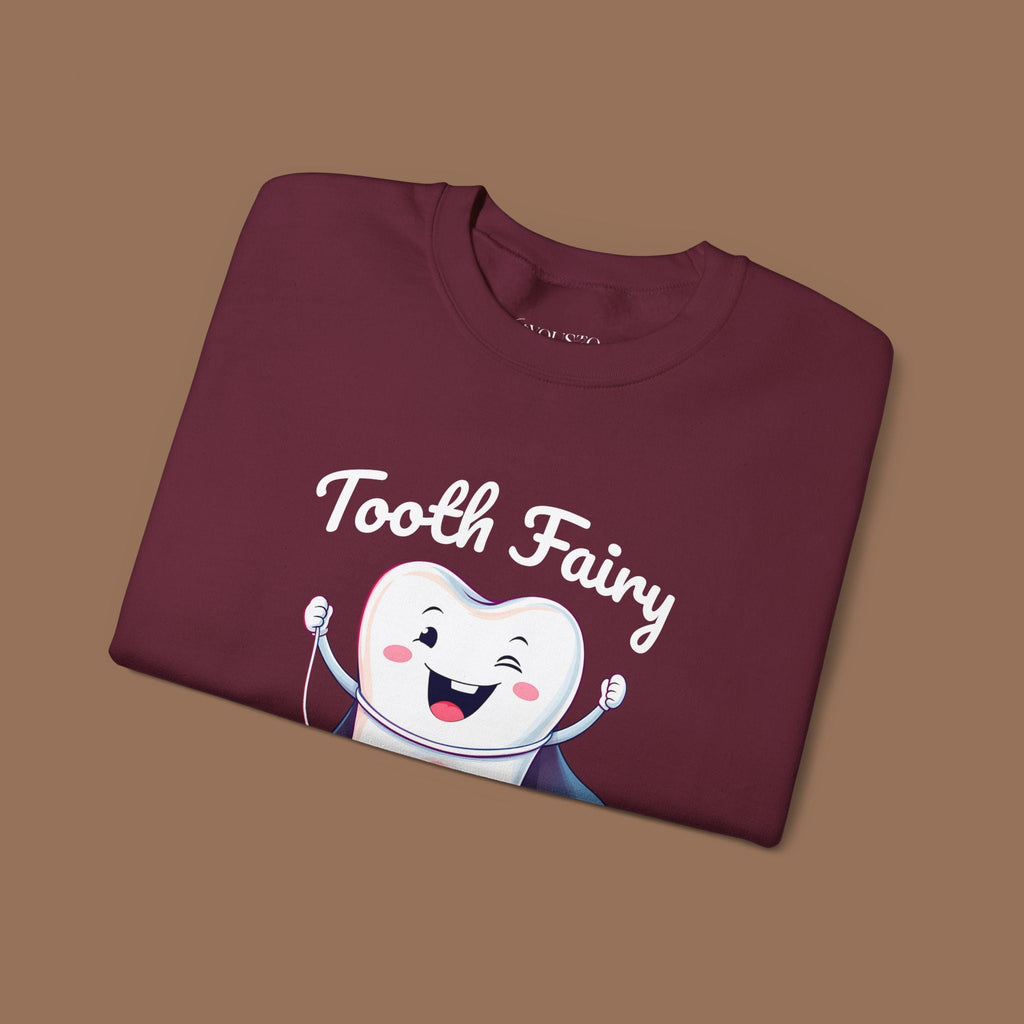 Tooth Fairy Sweatshirt - Fun Gift for Dentist Humor, Ideal for Halloween, Birthdays, Cozy Wear, Family Activities Product vendor