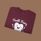 Tooth Fairy Sweatshirt - Fun Gift for Dentist Humor, Ideal for Halloween, Birthdays, Cozy Wear, Family Activities Product vendor