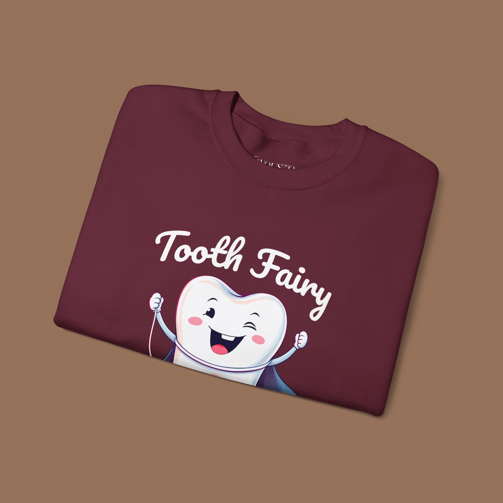 Tooth Fairy Sweatshirt - Fun Gift for Dentist Humor, Ideal for Halloween, Birthdays, Cozy Wear, Family Activities Product vendor
