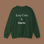 Tooth Fairy Crewneck Sweatshirt - Fun Dental Gift for Kids, Halloween Costume, Cozy Gift for Dentists, Floss On! - YOUSTOMIZE